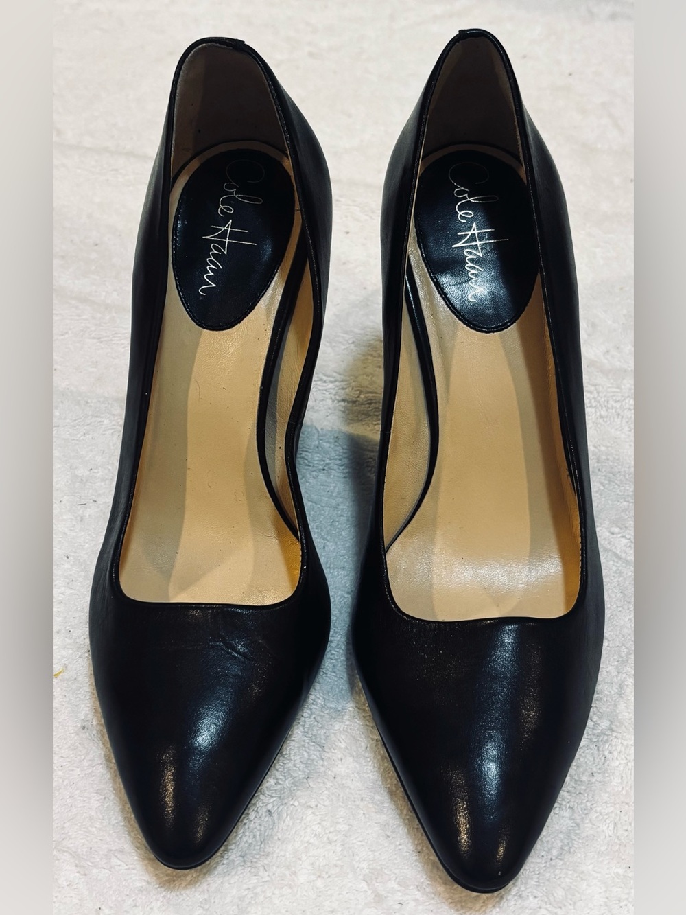 Almost Brand New Heels By Cole Haan - Size 8.5B -Heel Height 3.5 Inches - box 13